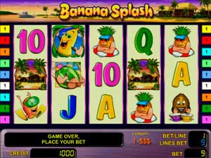 banana splash игровой автомат играть онлайн